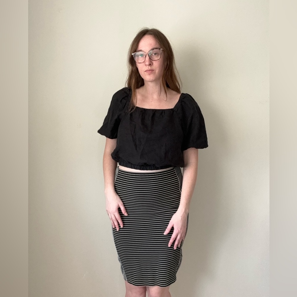 Striped skirt